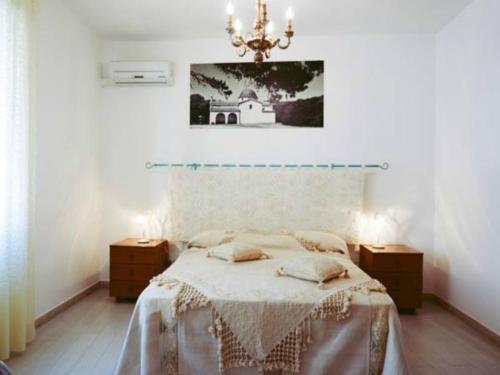 מיטה או מיטות בחדר ב-B&B Giu&Gio
