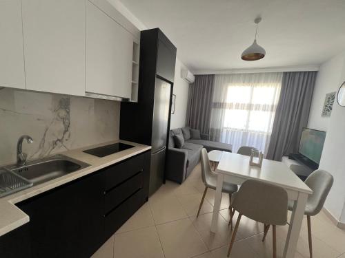 Dapur atau dapur kecil di Lux havens