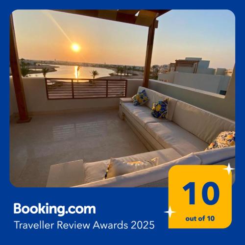 Sunrise to Sunset Rooftop Panorama - El Gouna Shedwan