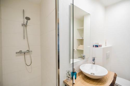 Koupelna v ubytování La Grange de Liège - 1 bedroom - pkg by FineNest