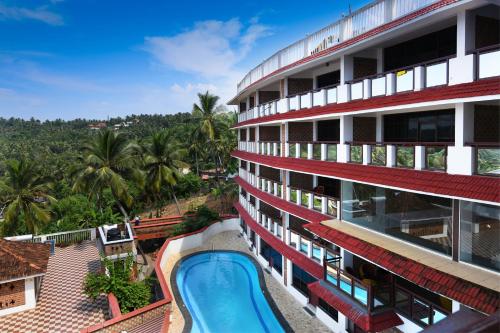 Bazén v ubytování Sagara Beach Resort nebo v jeho okolí