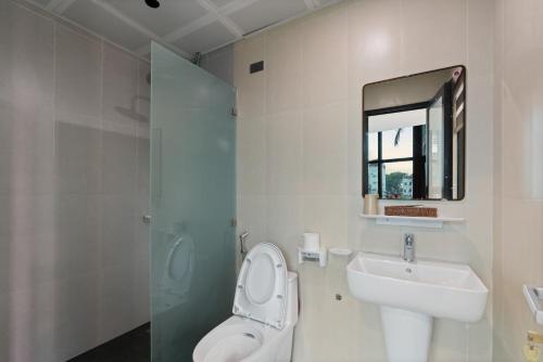 Ένα μπάνιο στο Tam Coc Guest House One & Hotel Ninh Binh