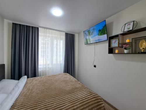 Postelja oz. postelje v sobi nastanitve MyApartment