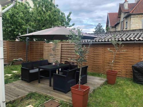 ChicEthnik! Maison de ville, 3 chambres, 6 places.