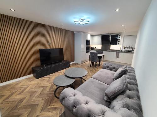 Η κουζίνα ή μικρή κουζίνα στο Luxury Private Room in High Barnet