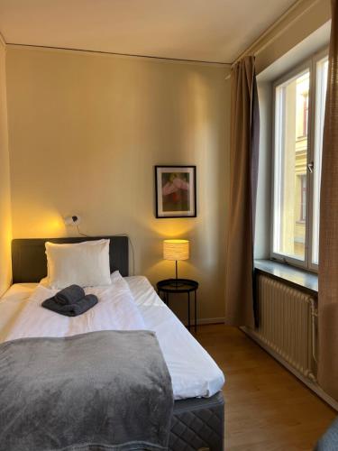 Hotel Park Alléにあるベッド