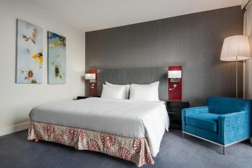 Ένα ή περισσότερα κρεβάτια σε δωμάτιο στο Radisson Blu Hotel, Bristol