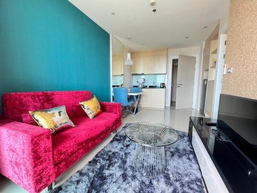 Η κουζίνα ή μικρή κουζίνα στο Pattaya Park View Comfort Room