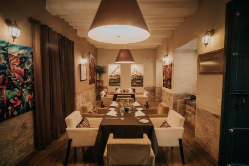 Posezení v ubytování Novotel Cusco