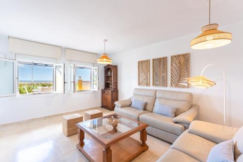 Χώρος καθιστικού στο Guadalmar Sun & Beach