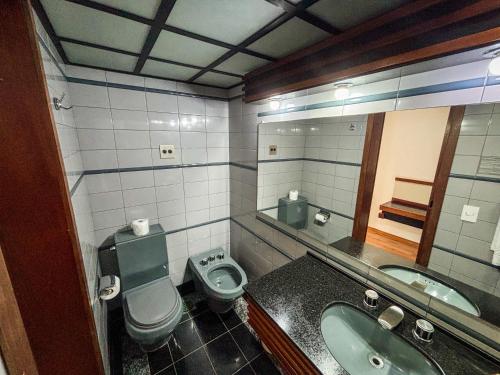 Koupelna v ubytování Hotel Nikko