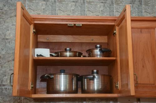 Cuisine ou kitchenette dans l'établissement Le gîte d'Allizon - Etage 1