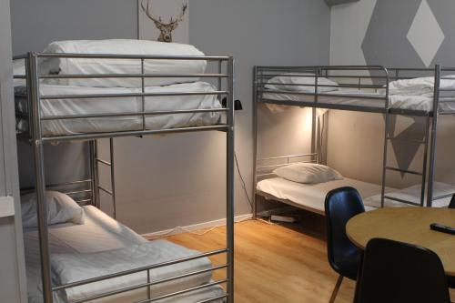Postel nebo postele na pokoji v ubytování Hotell Salem