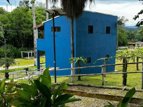 Zahrada ubytování Pousada Rancho Bananas Felizes