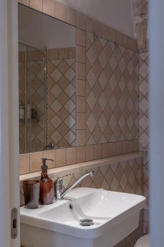 Koupelna v ubytování MAJA Ostuni Centro - Holiday Apartment