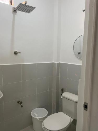 Koupelna v ubytování CasaJuana Room Rental
