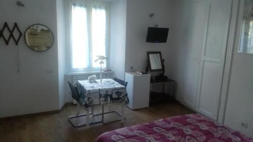 TV a/nebo společenská místnost v ubytování B&B 104