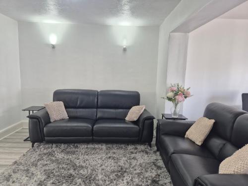 Χώρος καθιστικού στο Cosy large double room
