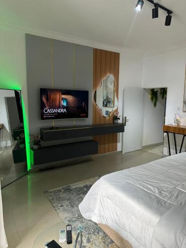 Et tv og/eller underholdning på Ronas Apartment 2