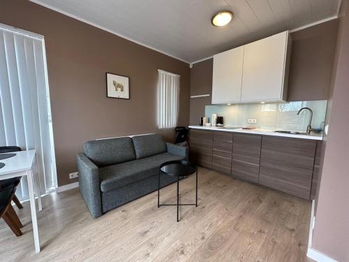 Køkken eller tekøkken på Romantic Cottage