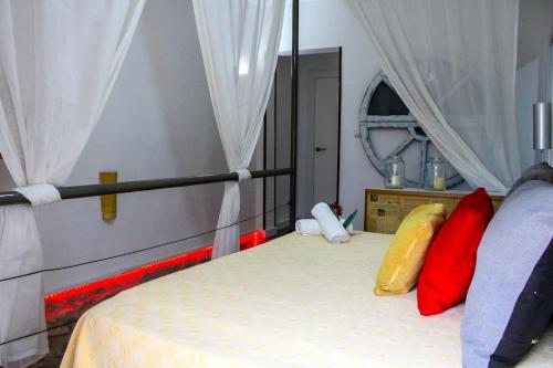 Postel nebo postele na pokoji v ubytování La Casica del Abuelo Valentín