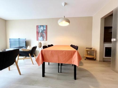 Posezení v ubytování Apartment in Wenduine near the Beach