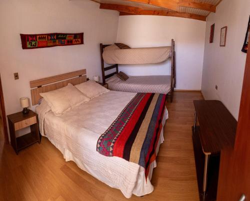 Una cama o camas en una habitación de Casa Sutar Las Higueras