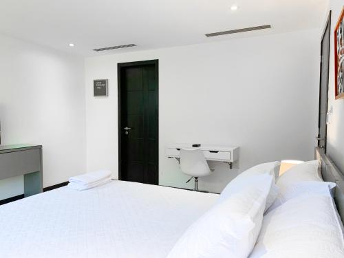 Postel nebo postele na pokoji v ubytování Depa 2 habitaciones vista a la ciudad - Rio con parking free