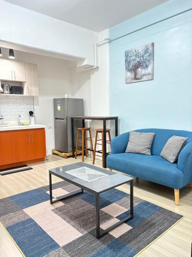 Kuchyň nebo kuchyňský kout v ubytování The Cozy Room with Pool Access Studio Unit 1BR
