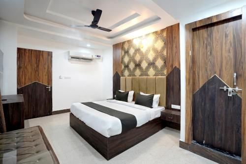 Postel nebo postele na pokoji v ubytování Super HOTEL O SERENITY