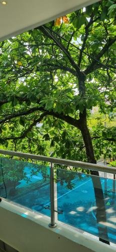 Ein Balkon oder eine Terrasse in der Unterkunft Hotel RUTA365