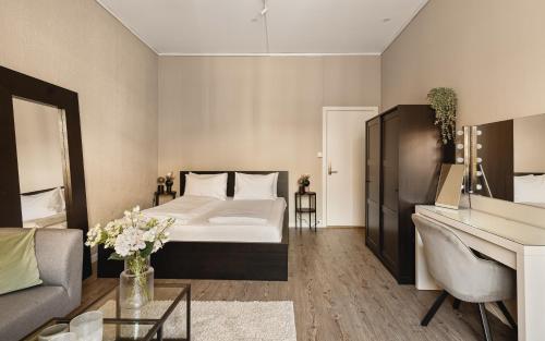 Afbeelding uit fotogalerij van Fløyen Suites - Private Rooms with the best location in Bergen in Bergen