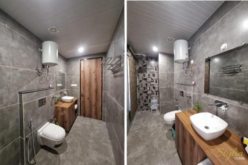 Koupelna v ubytování Hotel Moonglade By Royal Stays Dalhousie