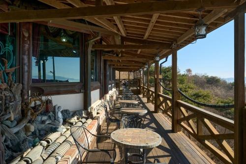 En balkon eller terrasse på Ganghwa Seokmodo Sunset House