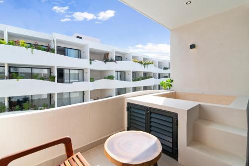 Μπαλκόνι ή βεράντα στο Guest INN Home - Elements Suites