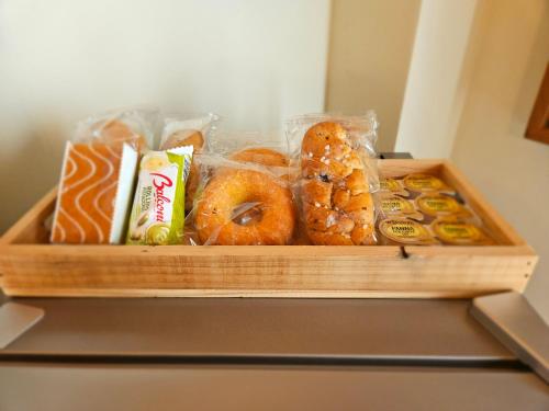 ゲストハウスの敷地内または近くでの食事または食べ物