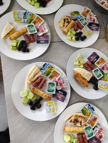 Mad på bed and breakfast-stedet eller i nærheden