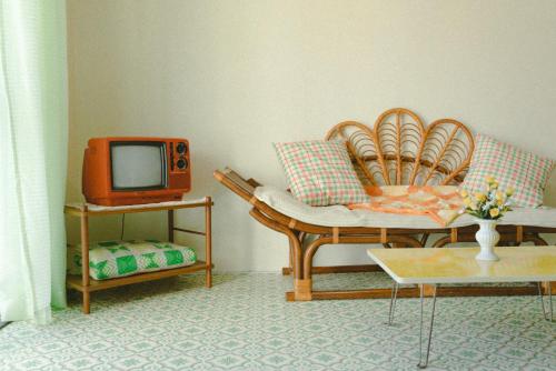 TV a/nebo společenská místnost v ubytování Showa Retro