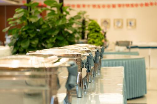 Χώρος καθιστικού στο Beijing Shengli Hotel