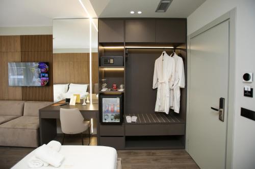 Posezení v ubytování Charm Hotel