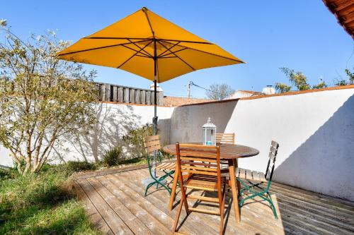 Maison pour 4 avec jardin et terrasse - 500m plage