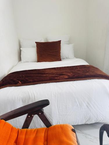 Cama o camas de una habitación en Mila Lodge 2