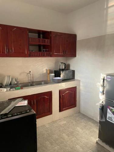 Dapur atau dapur kecil di Fassinou