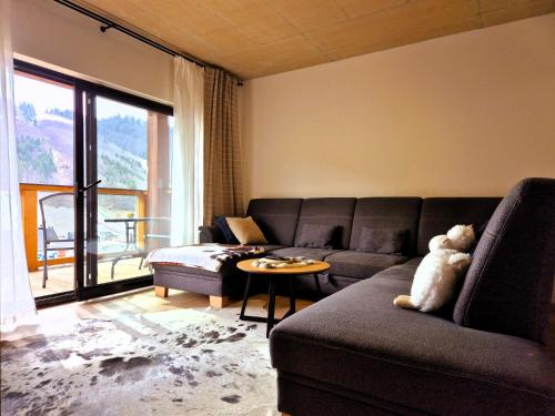 Posezení v ubytování ZAPAČE Mýto apartmánový dom