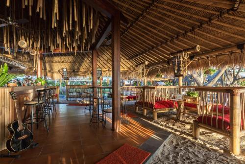 Restoran ili drugo mesto za obedovanje u objektu Taman Sari Bali Resort and Spa
