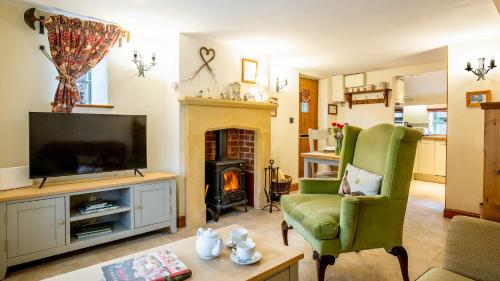 Et tv og/eller underholdning på Crafty Cottage