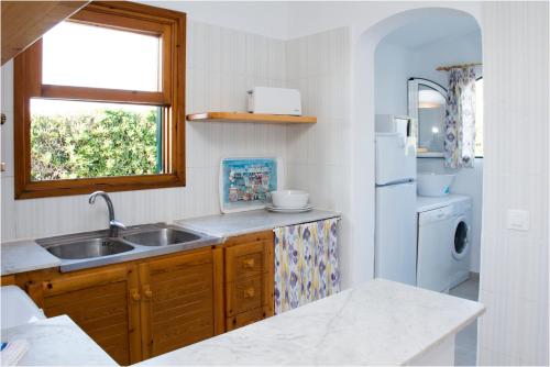 Køkken eller tekøkken på Villa Marta