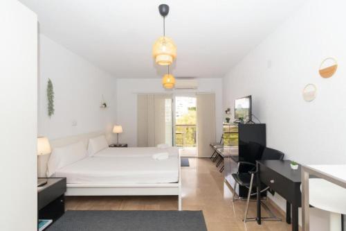 Estudio con balcón a 2 min de la playa en Mascarat Beach, Altea