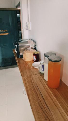 Η κουζίνα ή μικρή κουζίνα στο Venn Hostels