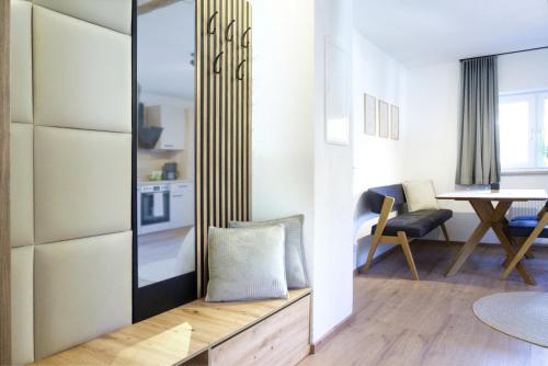 Posezení v ubytování Haus Schiller